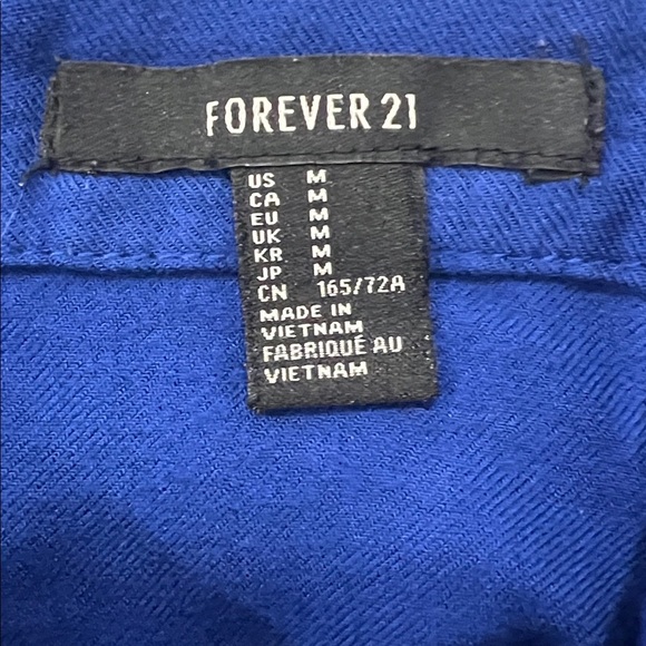 Cobalt Blue High-Low Asymmetrical Wrap Maxi Skirt for Casual Wear - Picture 8 of 9